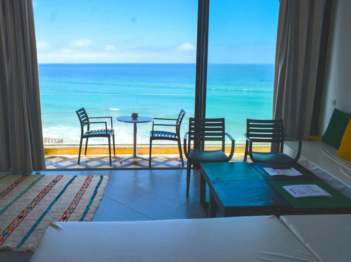Bouad Seafront Apartments & Rooms Taghazout Exterior foto