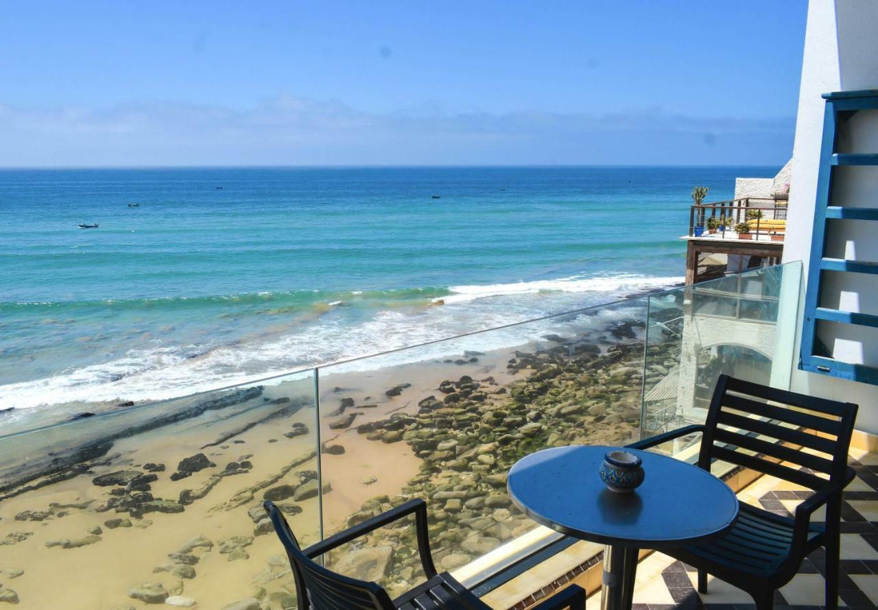 Bouad Seafront Apartments & Rooms Taghazout Exterior foto